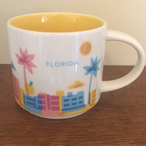 STARBUCKS Florida- you are here mug NWT in box